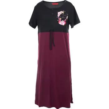 Dámská noční košile Noční košile Save the date - černá Velikost: M