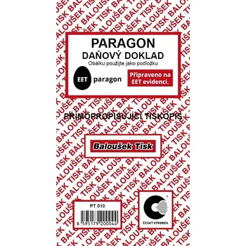 Baloušek Tisk PT010 paragon 80 x 150 mm…