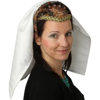 Karnevalový kostým Lencera Čelenka ze sametu s šifonem