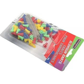 Karnevalový kostým Man Kung Náhradní jehlové šipky do foukačky, 100 ks