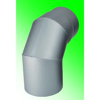 Kouřovod Kovo KRAUS Kouřovod koleno 90°, ø 150 mm ANTRACIT