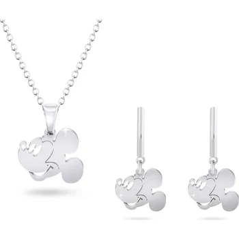 Souprava šperků biju Set z chirurgické oceli Mickey Mouse, řetízek + visací náušnice 135