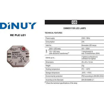 Příslušenství pro svítidlo Fázový stmívač LineaLight KIT0026