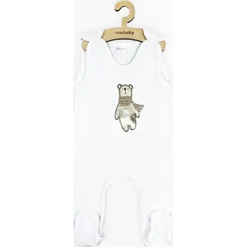 Dupačky Kojenecké bavlněné dupačky New Baby Polar Bear, Velikost 80 (9-12m)