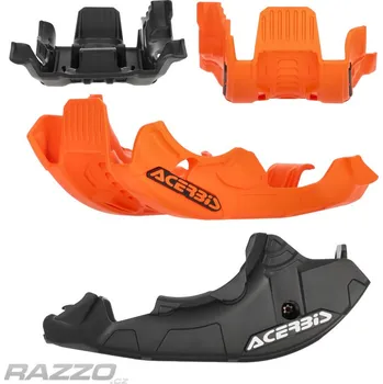 Velký kryt motoru Acerbis Skid Plate KTM EXC250 EXC300 24-.. Černá