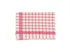 Utěrka Kuchyňská bavlněná utěrka Mona 50 x 70 cm červená/bílá