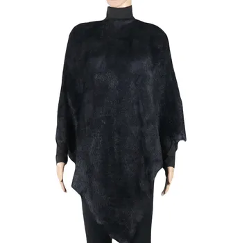 Dámské pončo Biju MH-09 černá