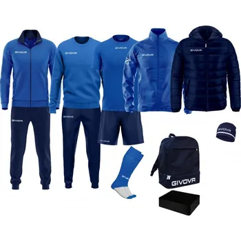 set sportovního oblečení givova Torino modrá/tmavě modrá 0204 L