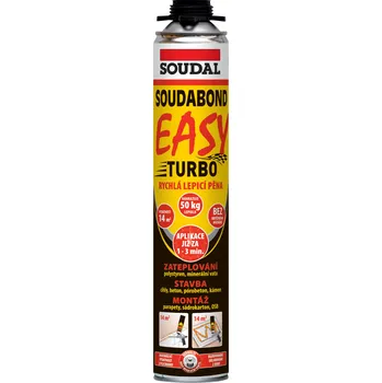 Montážní pěna Soudal Soudabond Easy Turbo 750 ml