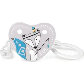 klip na dudlíky Řetízek na dudlík s klipem - INDIAN SUMMER BOY s modrou - Lovi