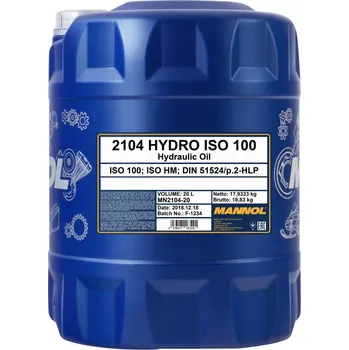 Hydraulický olej Mannol Hydro ISO 100 20L