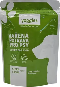 Krmivo pro psa Yoggies Vařená potrava pro psy krůtí/králík s dýňovými semínky 650 g
