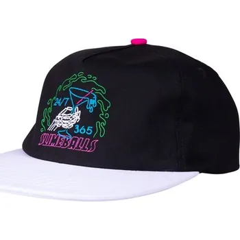 Oblečení a móda SANTA CRUZ kšiltovka - All-Nighter Cap Black/White (BLACK/WHITE) velikost: OS