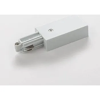 Příslušenství pro svítidlo Arelux Pravá napájecí koncovka MT1005 MWH pro profily z řady MINITRACK