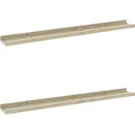 Nástěnná police z MDF 80 x 9 x 3 cm…