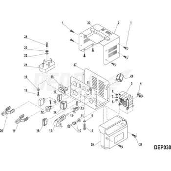 Usměrňovací můstek DEDRA XDEP030.21