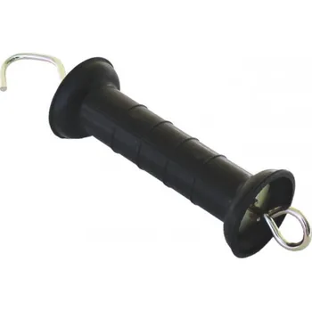 Ohradník Brána - rukojeť s háčkem černá