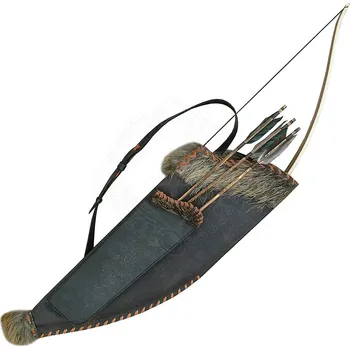 Luk Špulák Jezdecké pouzdro na luk s toulcem