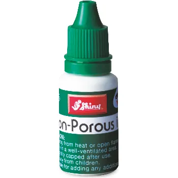 Razítková poduška Razítková barva speciální neporézní Shiny Non-Porous Ink 15 ml Barva: Zelená