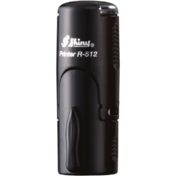 Razítko Kulaté razítko Shiny R-512 Printer Line, vlastní text Ø 12 mm *Barva strojku: Černá