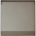 HUSKY Kryt zásuvky SOLO - metalická šedá - 5530B-A00200803