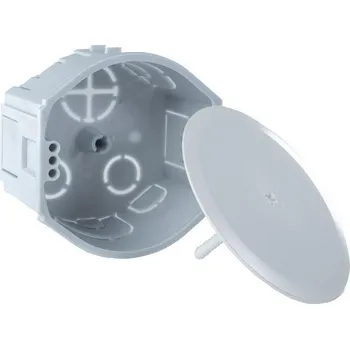 Elektroinstalační krabice KOPOS KU 68-45/V KA krabice odbočná s víčkem šedá