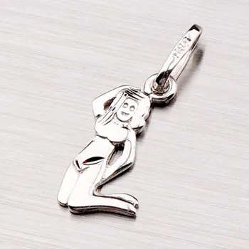 Přívěsek Přívěsek bílé zlato 585 - Panna 43-2072-08