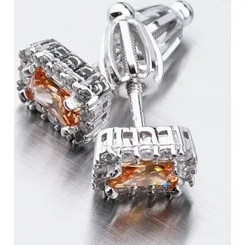 Náušnice Dámské náušnice stříbro 925 zirkon UPST-121525S