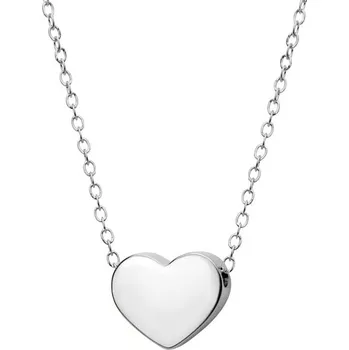 Šperk Dámský náhrdelník ocel srdcem MNCN15-131-A délka 40 cm