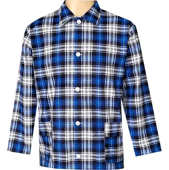 Pánské pyžamo Pánský Pyžamový Kabátek Flanelový FOLTÝN PPKF24 Velikost: 3XL, Materiál: Flanel