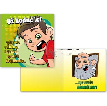 Blahopřání s textem humorné Narozeniny M44-020 H