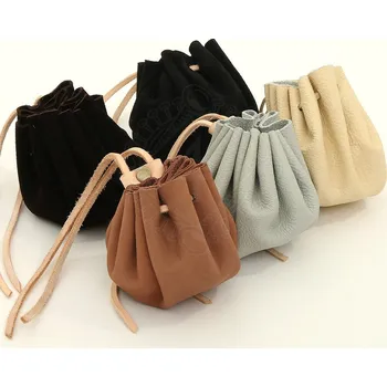 Špulák Kožené měšce, 5 kusů