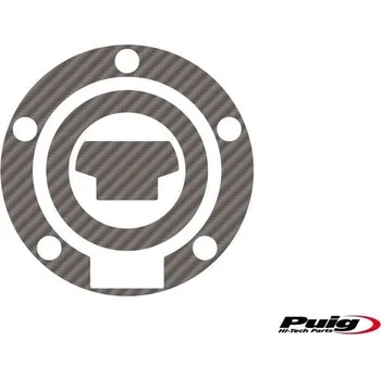 Motodoplněk Ochranné nálepky na víčko nádrže puig x-treme 8416c karbonový vzhled