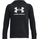 Mikina s kapucí Under Armour UA Rival Fleece BL Hoodie 1379791-001 Velikost YMD