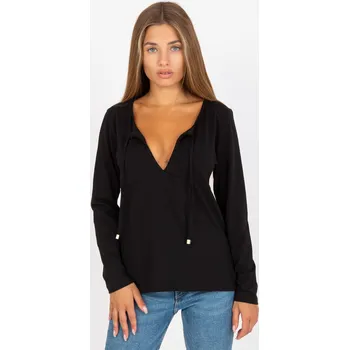 Dámská halenka Halenka RV BZ 64ALB3 černá FPrice, M i523_2016103250844