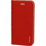 Pouzdro Vennus Book s rámečkem pro Xiaomi Poco X4 Pro 5G červené