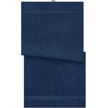 Myrtle beach Bavlněná osuška MB443 Navy 70 x 140 cm