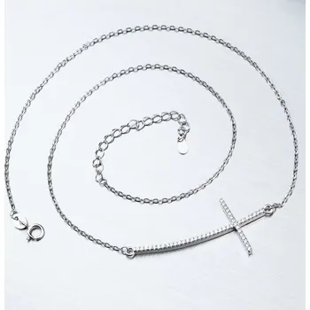 Náhrdelník Dámský náhrdelník stříbro 925 SST-151165 délka 42 cm