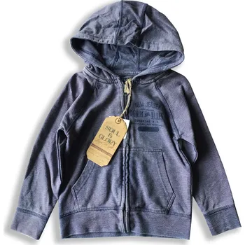 Chlapecká mikina Soul & Glory Stylová chlapecká mikina s kapucí 3-8 let Velikost: 116