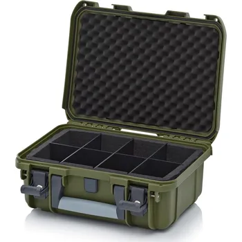 paleta Ochranné kufry Pro 40 x 30 x 16,8 cm - Olivově zelená - Olivově zelená - materiál: PP - CP S 4316 B3-6003