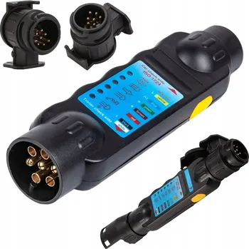 Autodílna Kraft & Dele KD10542 zkoušečka zásuvek pro tažná zařízení