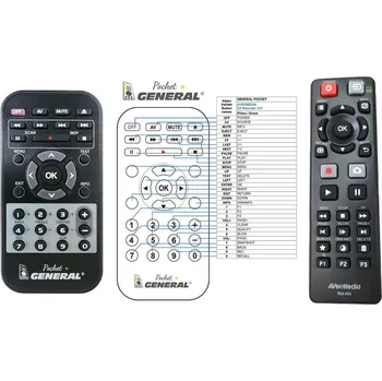 Dálkový ovladač General AVER MEDIA RM-NN, EZRecorder 310 - náhradní dálkový ovladač