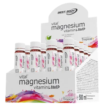 Best Body Magnesium vitamin ampoules 20 x 25ml - tropical