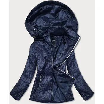 Dámská bunda Tmavě modrá prošívaná bunda pro ženy 61NC ATURE, odstíny modré 50 i392_19325-28
