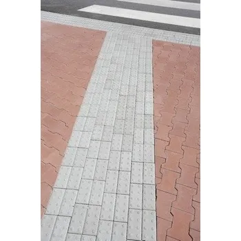 Dlažba BEST Betonová zámková dlažba KLASIKO 20x10 cm pro nevidomé tl.6 cm přírodní