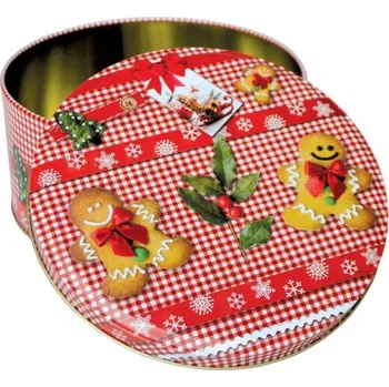 Dóza na potraviny Alvarak dóza Vánoční perníčci 20 cm