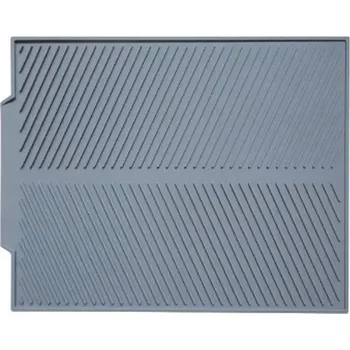 Univerzální skládací kuchyňská podložka - odkapávač Barva: šedá 38x24.5 cm