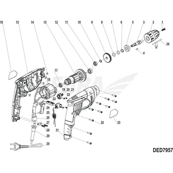Šroub Šroub DEDRA XDED7957.01