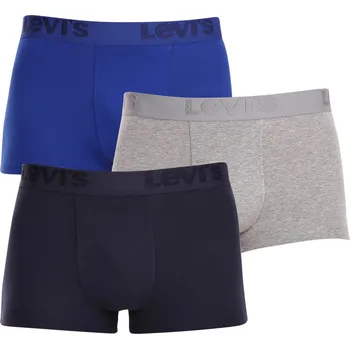 Boxerky 3PACK pánské boxerky Levis vícebarevné (905042001 022) M 905042001 022 Možnost vrácení zboží ZDARMA do 120 dnů!