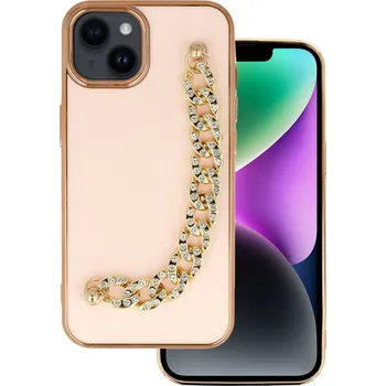 Pouzdro na mobilní telefon Trendové pouzdro pro Iphone 14 Pro design 4 light pink